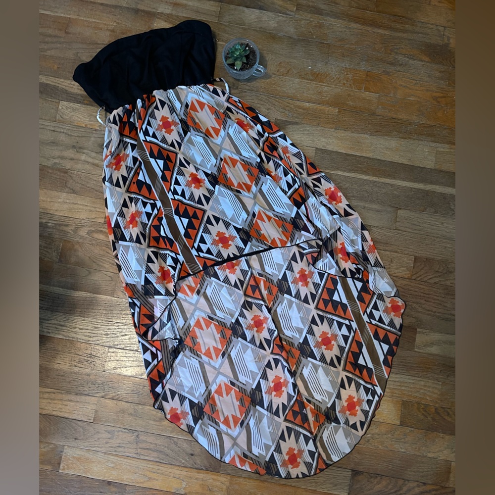 Rue 21 Size Large Strapless High Low Dress